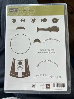 Stampin' Up! Something Sweet Clear Stamp Set - New
